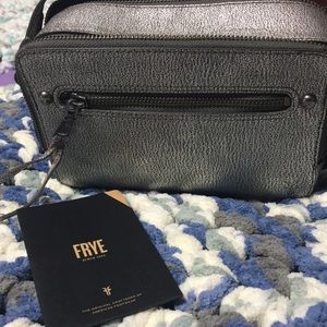 Frye Camera Bag Crossbody (Silver)